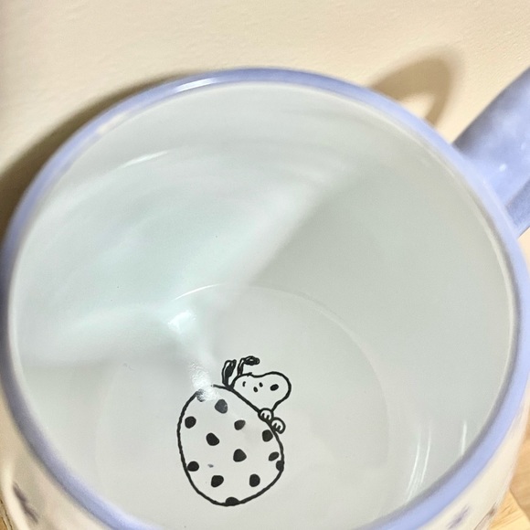 Peanuts : Easter Snoopy with Egg Purple and White Mug | NWT - Picture 4 of 5